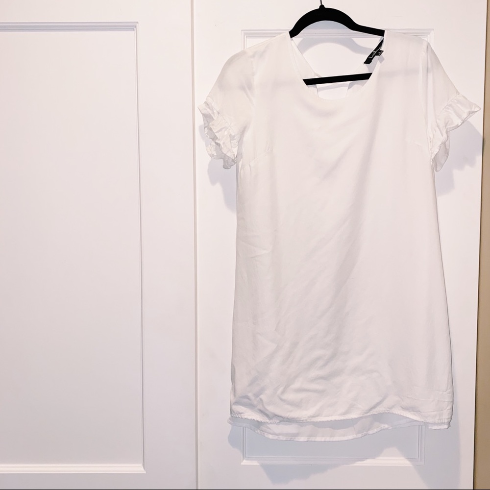 Lulus White Smock Dress
